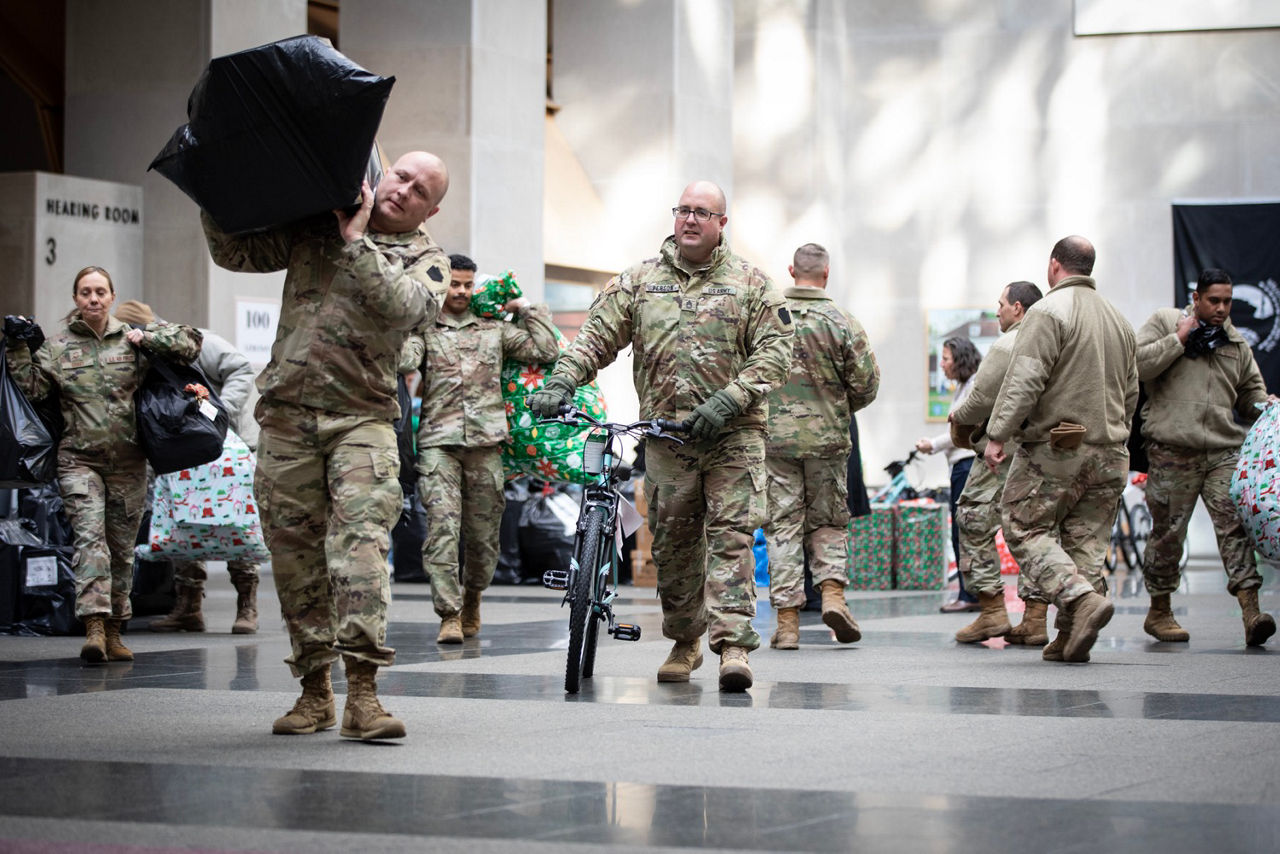 Members of the PA National Guard Provide Gifts, Resources, and Holiday Cheer to Hundreds of Pennsylvanians 