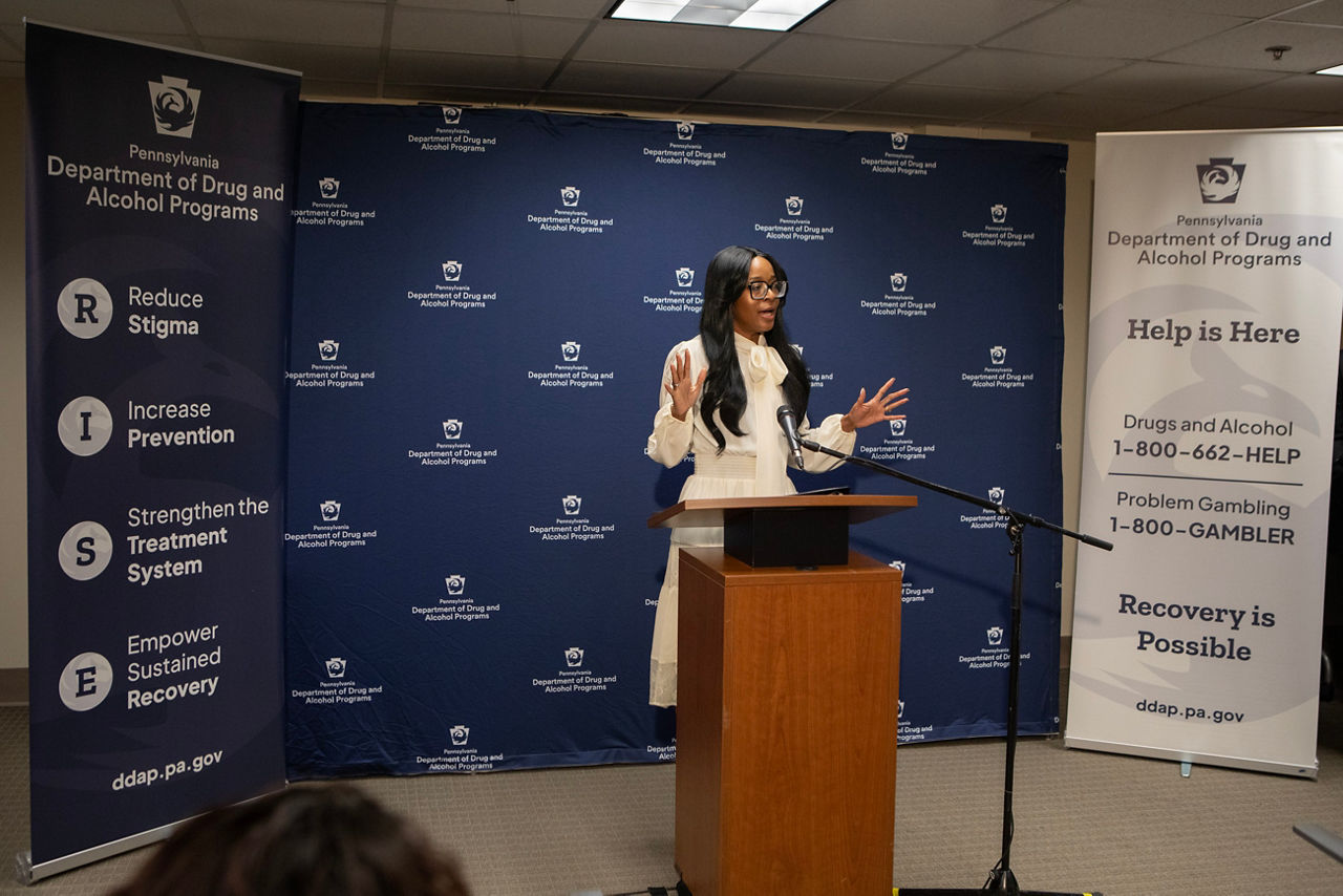 Pennsylvania Department of Drug and Alcohol Programs (DDAP) Secretary Dr. Latika Davis-Jones announced the Shapiro Administration is expanding access to problem gambling services by funding – for the first time in Commonwealth history – dedicated case management services to help Pennsylvanians affected by problem gambling-related needs.  

Case management, which is separate from treatment, is designed to help individuals and their families navigate treatment and recovery services and assist with non-clinical needs such as coordinating care, transportation, childcare, finding employment and housing, access to healthcare providers, and financial literacy. Trained professionals known as case managers will assist individuals with accessing these and other supportive services.

“Today is a landmark day for problem gambling services here in Pennsylvania. The addition of case management services is in direct response to what we’ve heard from Pennsylvanians receiving treatment for problem gambling – much of their counseling time was being spent trying to address their non-treatment needs because all too often individuals have lost everything before entering treatment,” said Secretary Davis-Jones. “By offering case management, we will help bridge the gap between treatment and outside factors that can affect someone’s ability to recover by providing a consistent point of support to help navigate available resources and barriers to care.”
