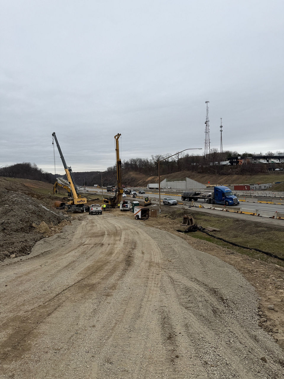 picture of construction activities on March 10, 2026