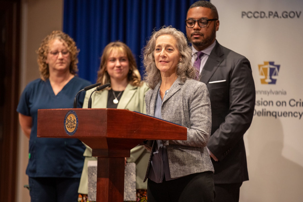 Dr. Debra Bogen, Secretary, Pennsylvania Department of Health, joined state and local officials to highlight Pennsylvania’s progress in implementing the Commonwealth’s first statewide sexual assault evidence tracking system which is improving transparency, accountability, and support for survivors.