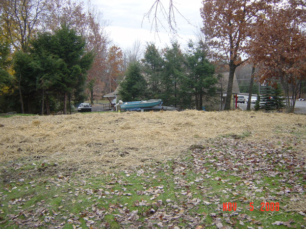 Vacant lot where house once stood