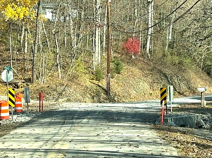 The bridge on Tourist Park Road (Route 4006) in Halifax Township, Dauphin County, is open to traffic. 