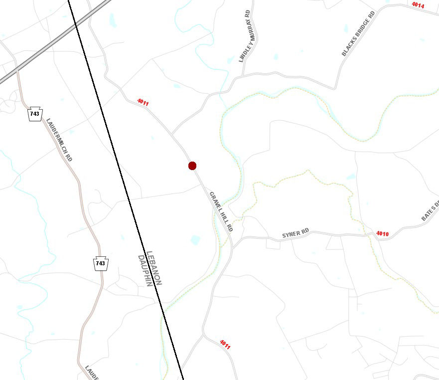 map indicating project location