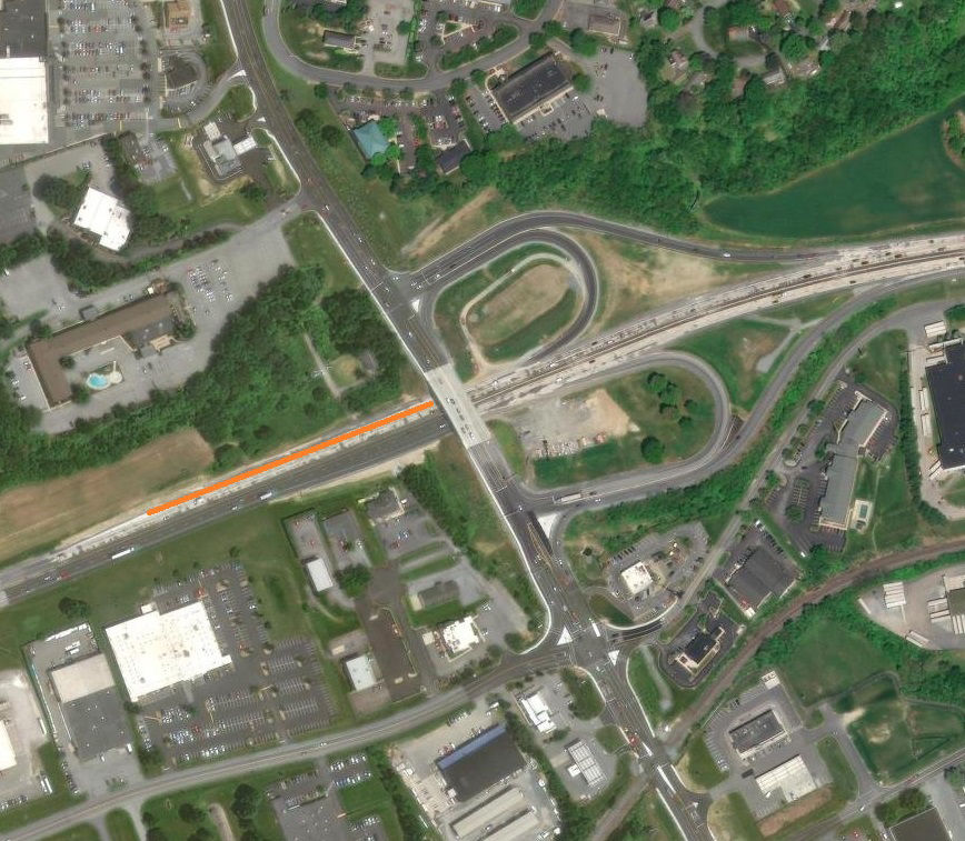 map indicating project location