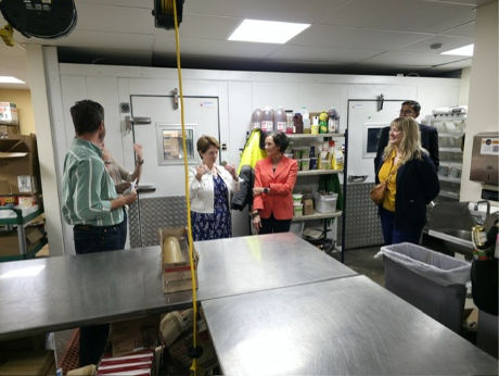 Secretary Arkoosh visits 412 Food Rescue