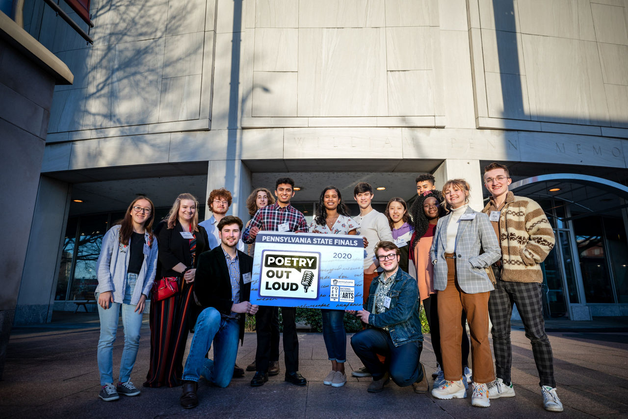 Poetry Out Loud participants