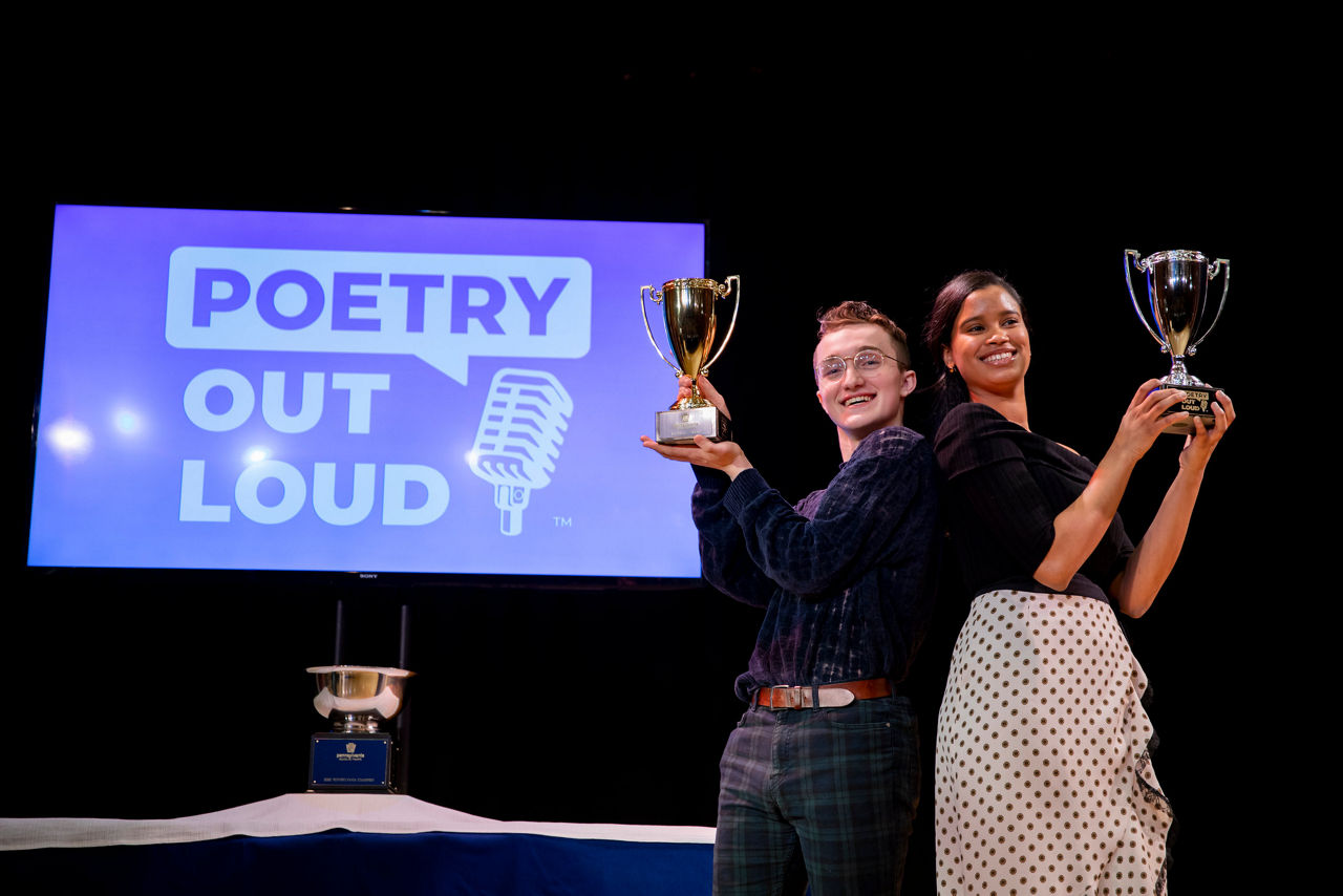 Poetry Out Loud participants