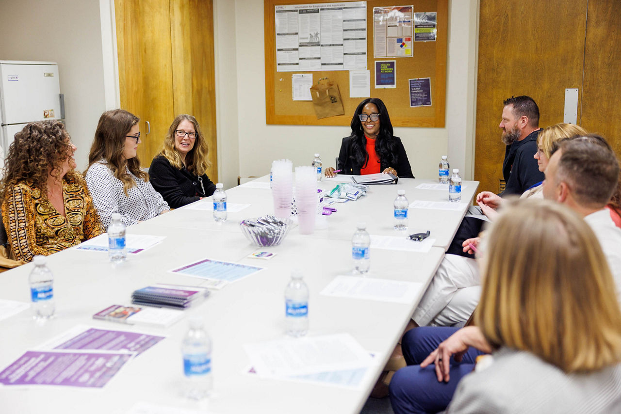 Secretary Davis-Jones Visits UPMC Western Behavioral Health at Safe Harbor in Franklin, Pennsylvania