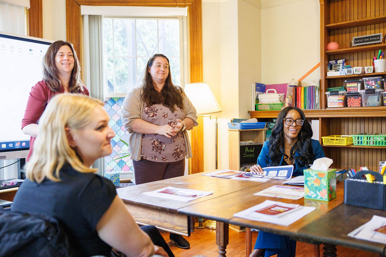 Secretary Latika Davis-Jones visits Family Services of Warren County