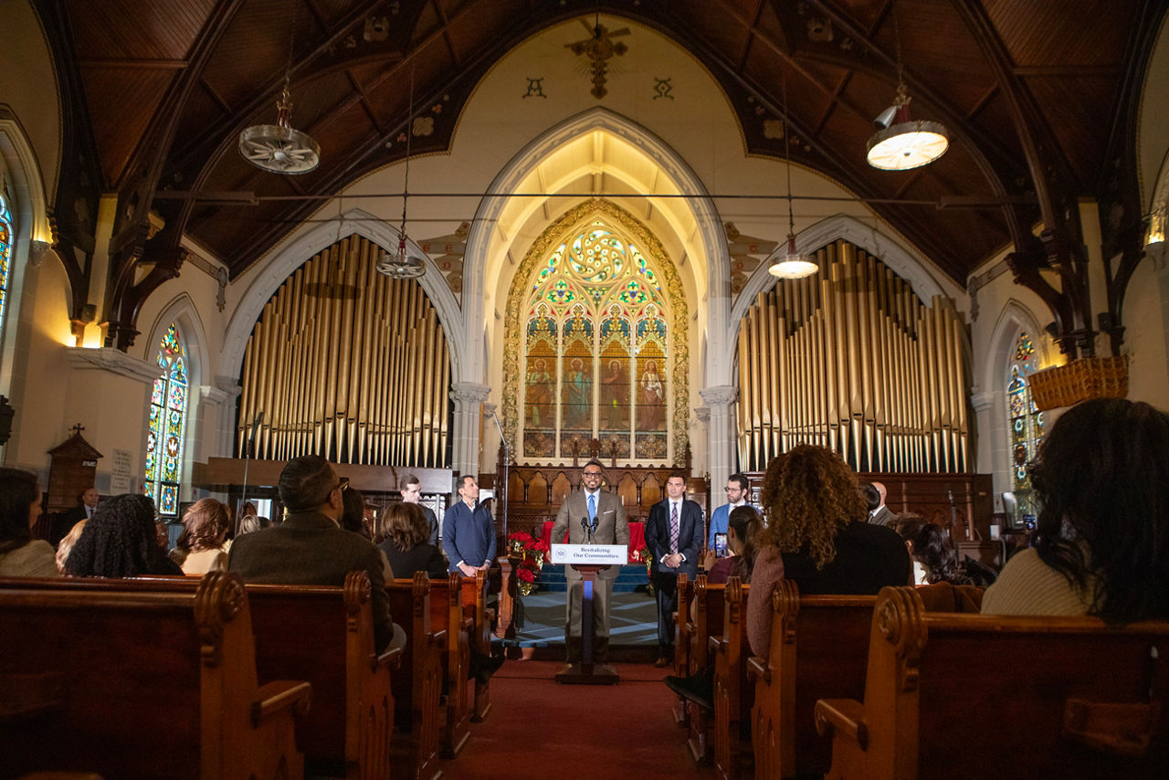 Lt. Gov. Austin Davis joins state and local leaders to highlight $70 million in state tax credits approved through the Neighborhood Assistance Program (NAP) to help low-income individuals and improve distressed areas in Pennsylvania communities. The program, which provides tax credits to businesses that contribute to nonprofit organizations’ efforts to revitalize communities, will support 405 projects, which were announced in December 2025.
 
There are 37 approved projects in the Lehigh Valley (totaling more than $5.5 million in tax credits for Berks, Carbon, Lehigh, Monroe, Northampton and Schuylkill counties) – including a project by the Community Action Development Corporation of the Lehigh Valley to help Center City youth in Allentown.
 
The NAP’s funding was doubled from $36 million to $72 million in the 2024-25 enacted state budget, and the Shapiro-Davis Administration secured continued funding for the program in the 2025-26 state budget.