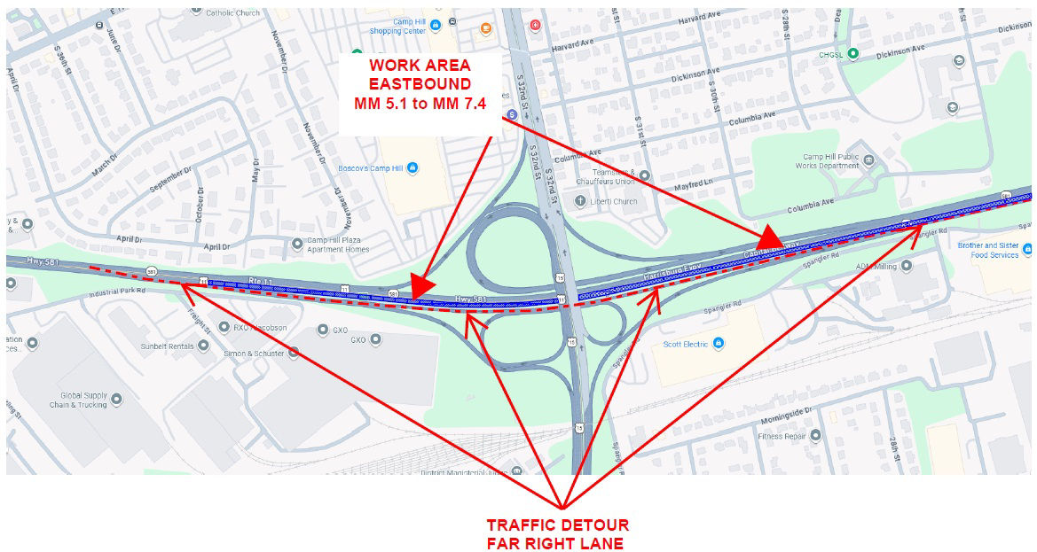 map indicating project location