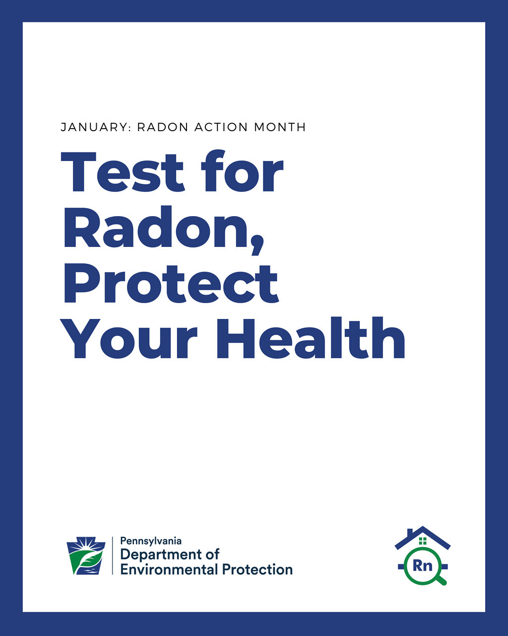 Test for Radon, Protect Your Health
