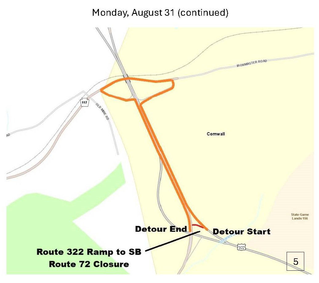 map indicating project location