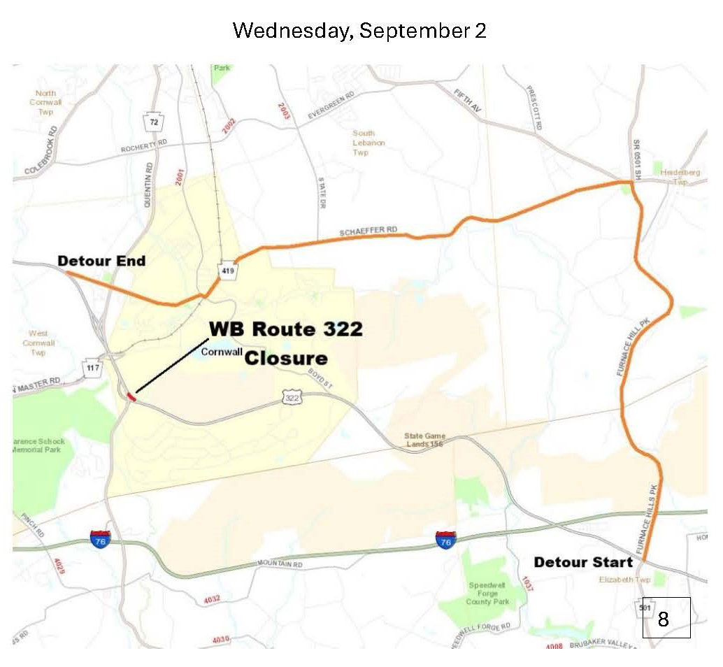 map indicating project location