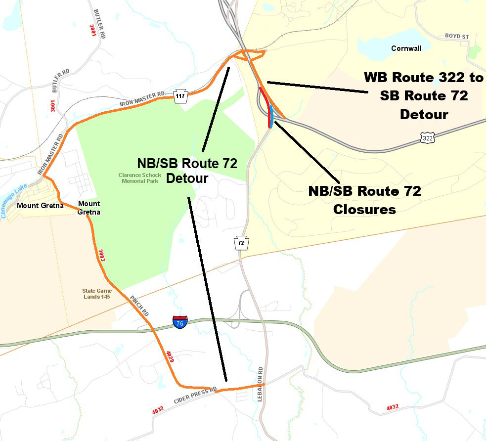map indicating project location