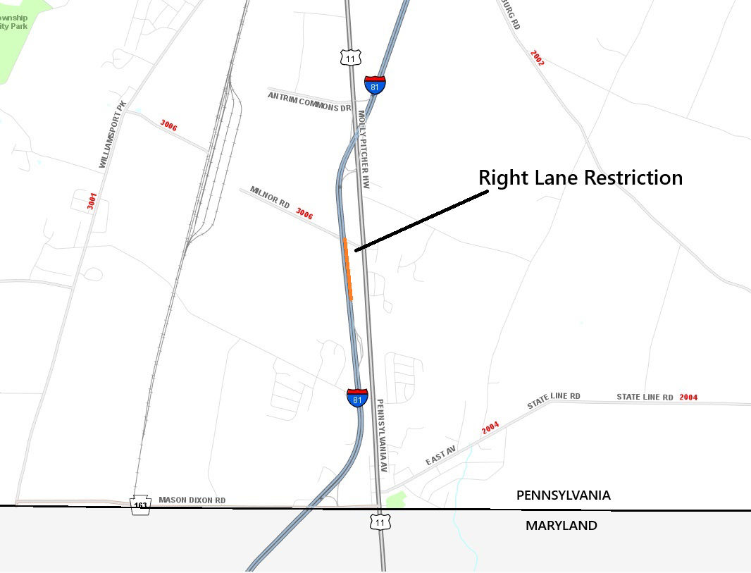 map indicating project location