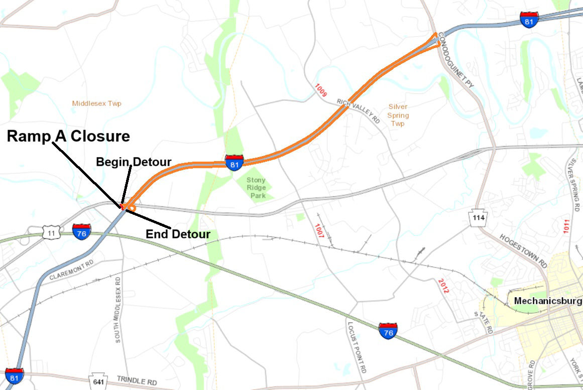 map indicating project location