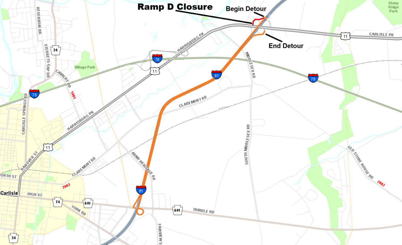 map indicating project location