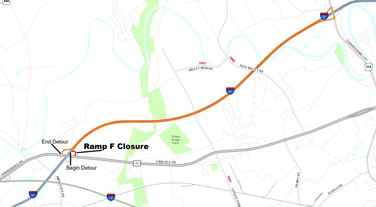 map indicating project location