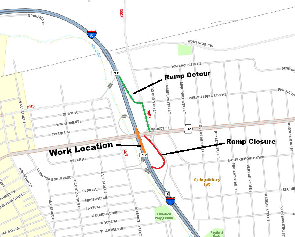 map indicating project location