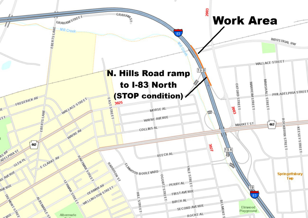 map indicating project location