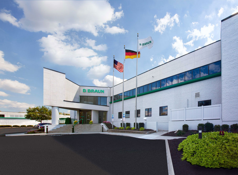 The exterior of B. Barun's US Headquarters in Bethlehem, PA