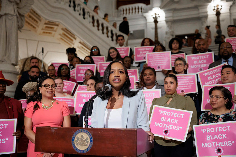 Second Lady Blayre Holmes Davis Recognizes Black Maternal Health Week