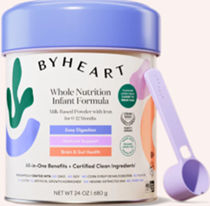 ByHeart Whole Nutrition Infant Formula packaging