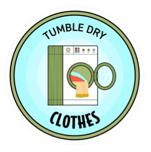 tumble dry clothes
