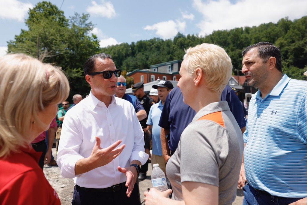 Governor Shapiro Visits Lower Alsace Township in Berks County to Pledge ...