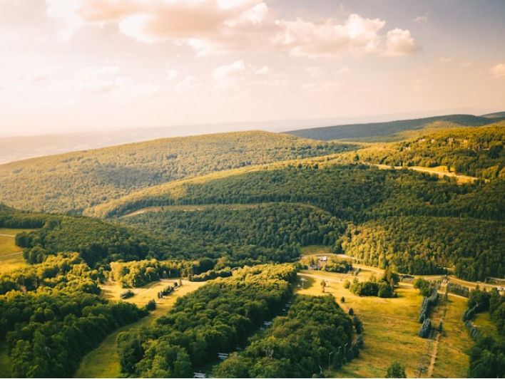 Natural landscape of Pennsylvania