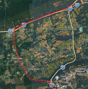 I 81 SB Detour