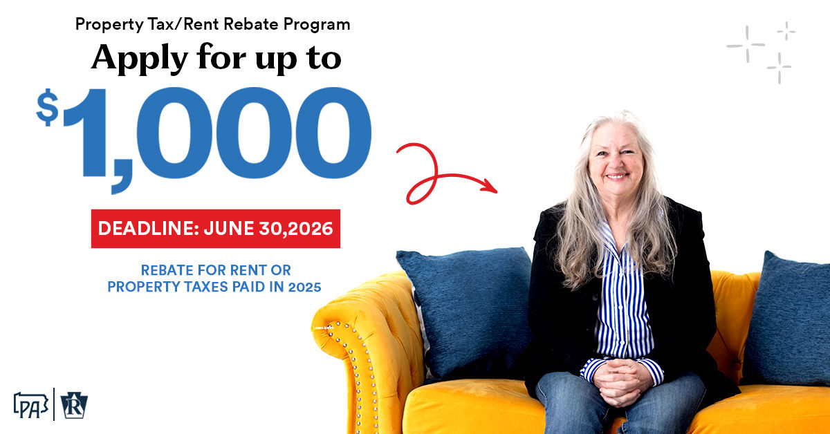 Property Tax/Rent Rebate Newsletter Graphic