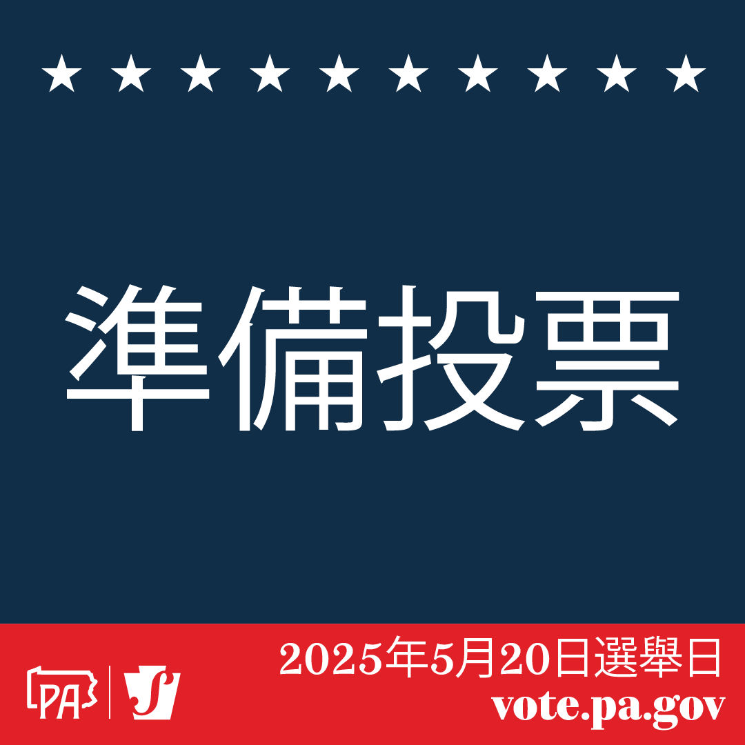 Are you ready to vote in 2024? in Chinese