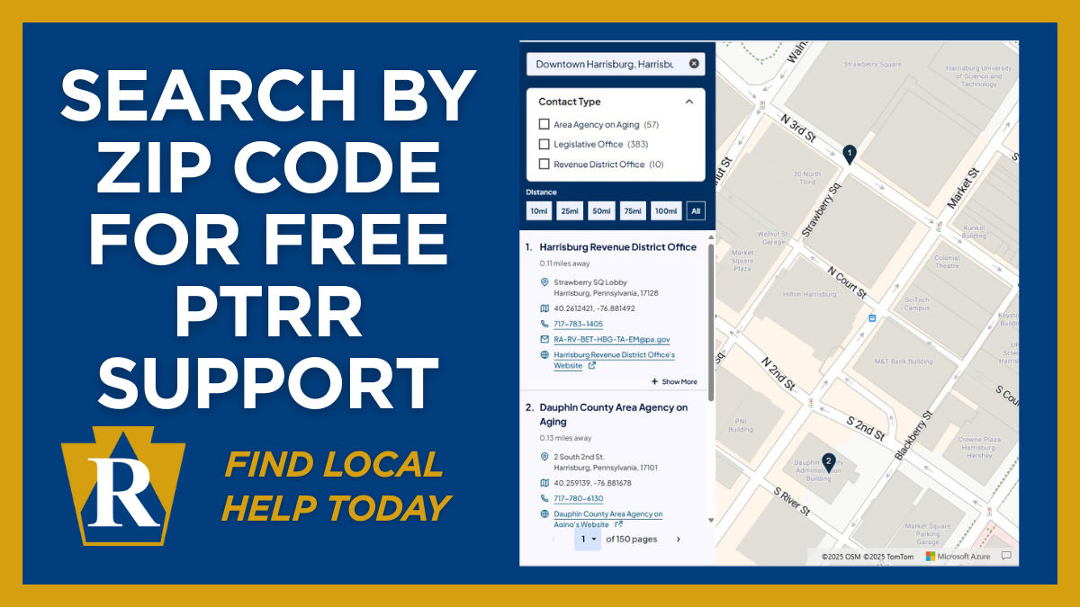 Property Tax/Rent Rebate Look-Up Tool