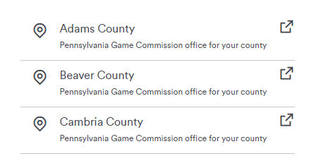 Sample List- manually authored, icon variation, with external links.
