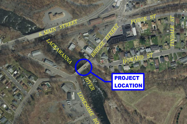 Route 3017 Project Location Photo