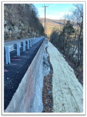 Route 44 Stabilized Embankment in Watson Twp.