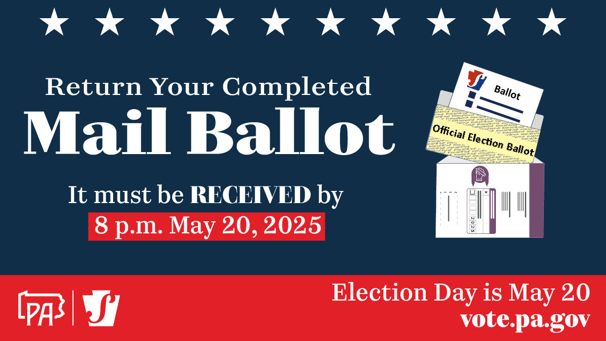 Return Your Completed Mail Ballot