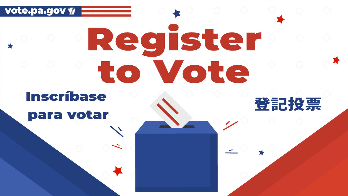 Register to vote graphic