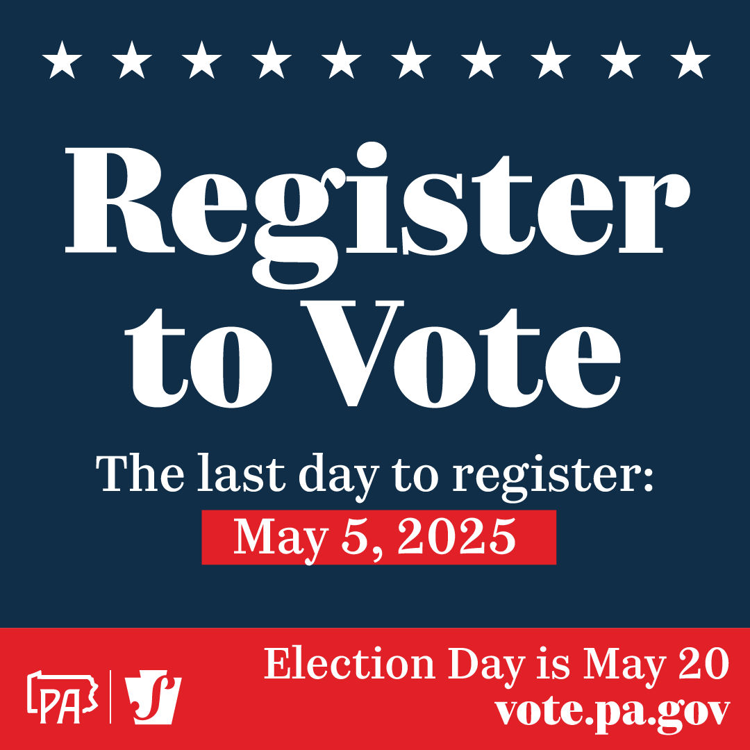 Register to vote graphic