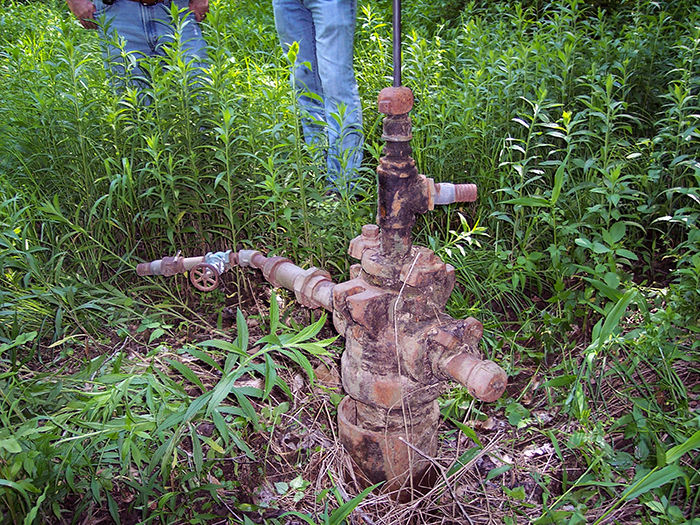 Abandoned Gas Well