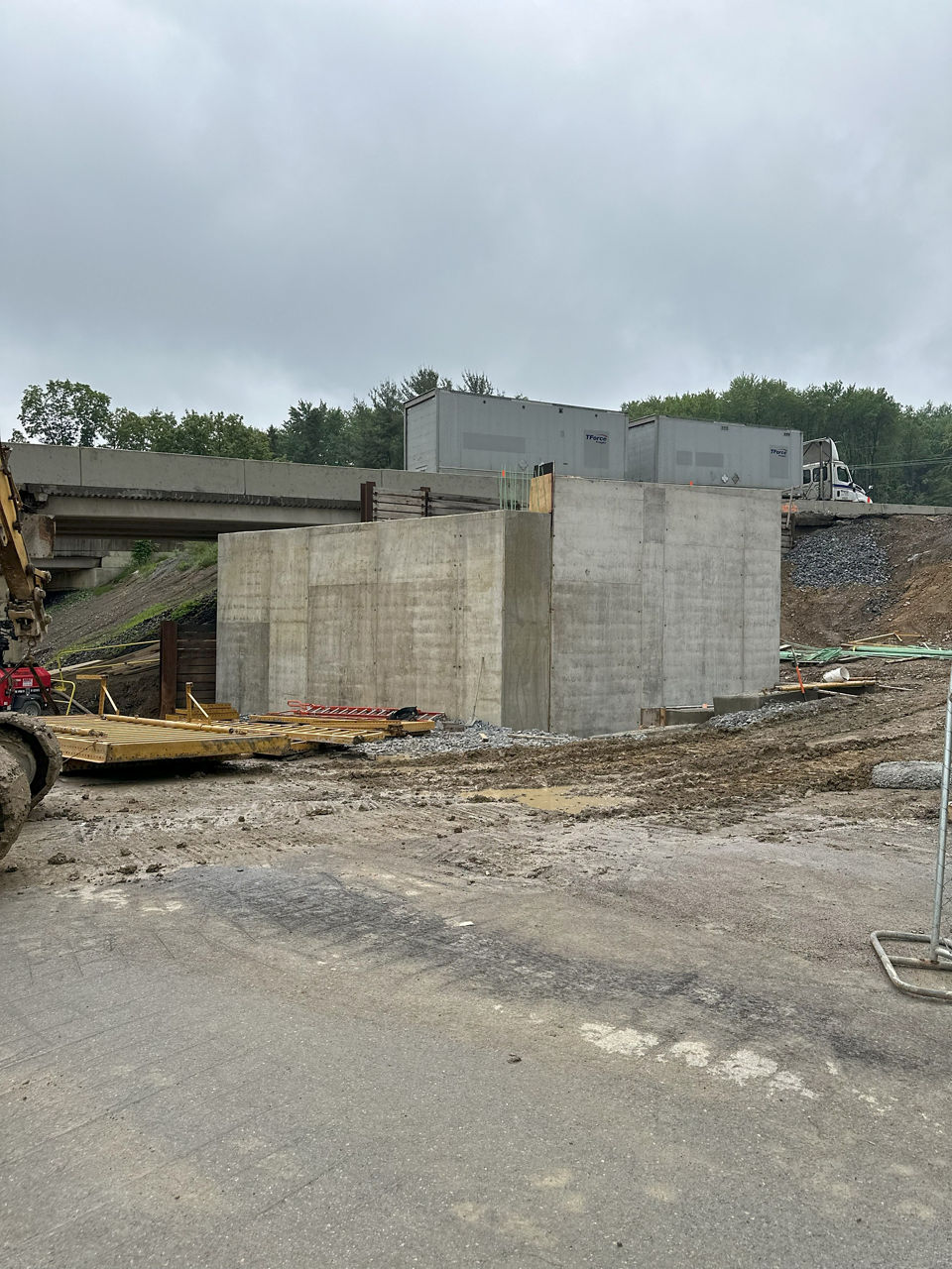 Abutment 1 – I-80 Westbound over SR 4003