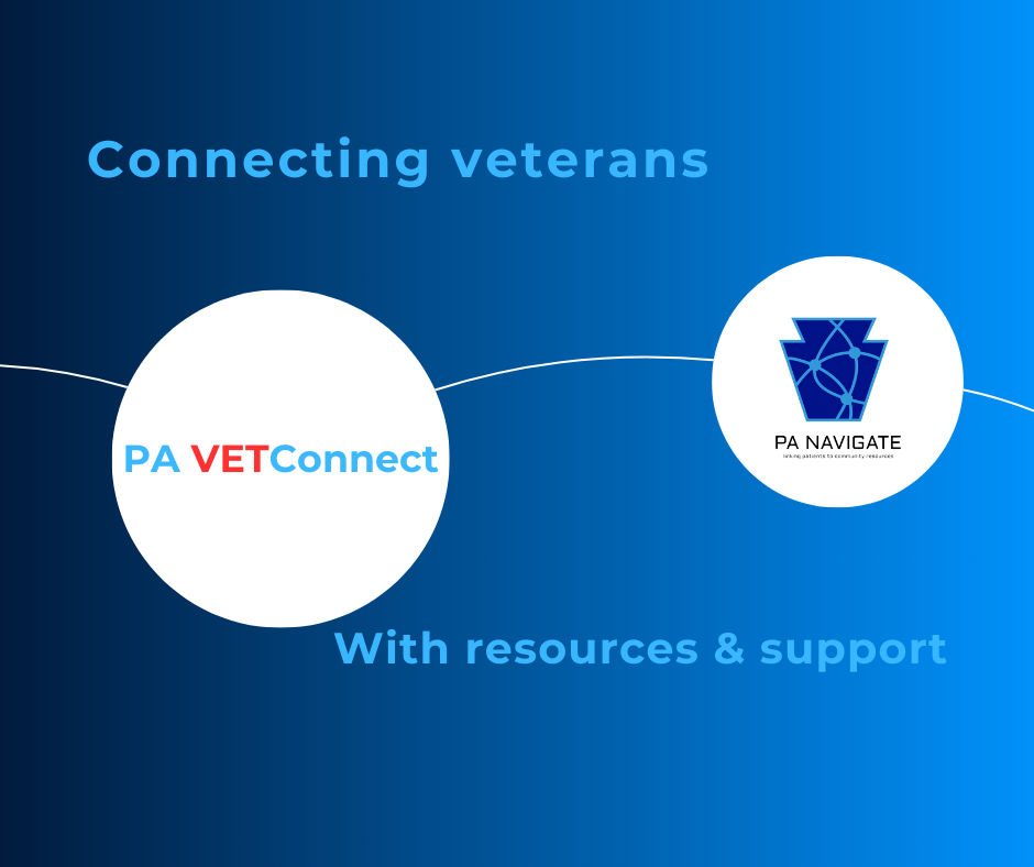 PA VetConnect and PA Navigate logos