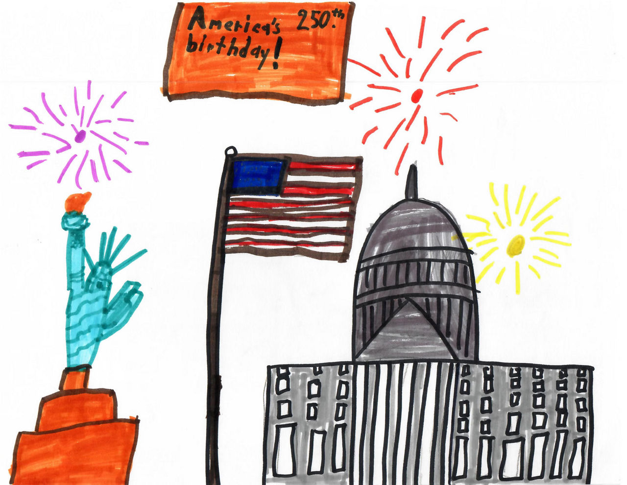 America's Birthday! by Misha Murphy