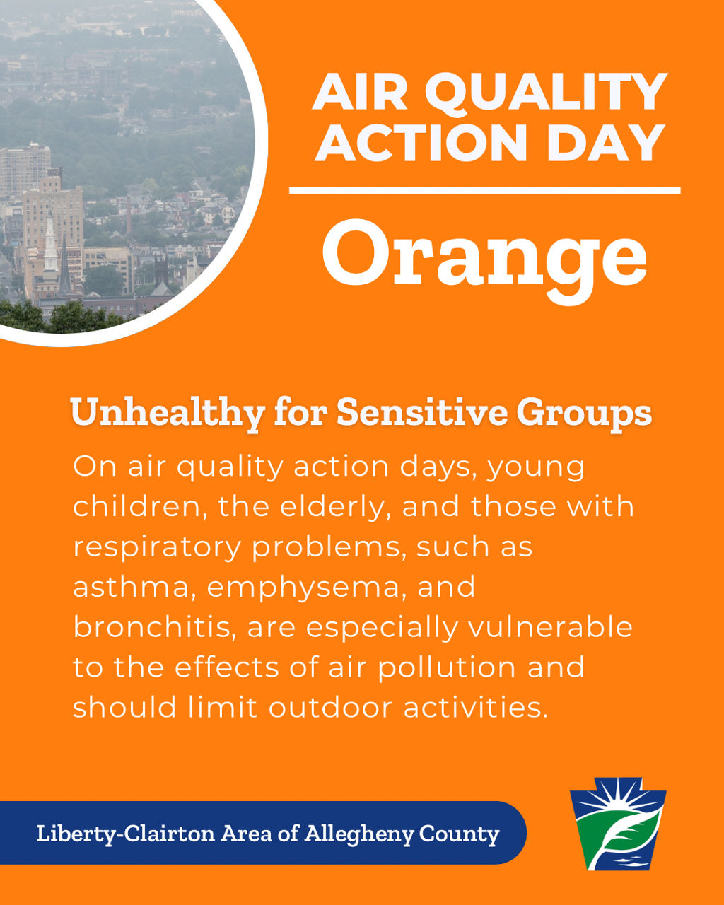 Air Quality Action Day - Orange