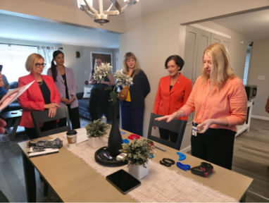 DHS Secretary Arkoosh visits Arc Human Services Smart Home