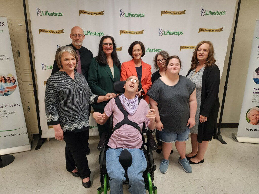 Secretary Arkoosh with Disability Advocates