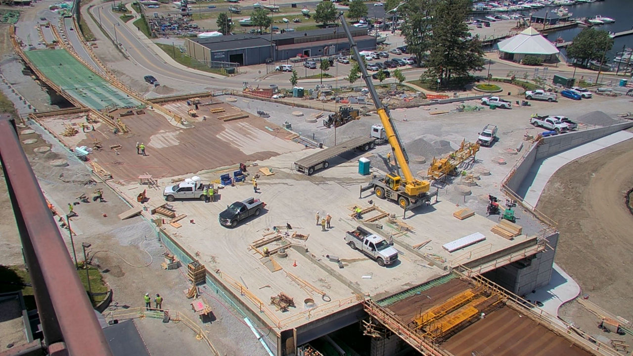 Bayfront Parkway Project progress 7-1-26