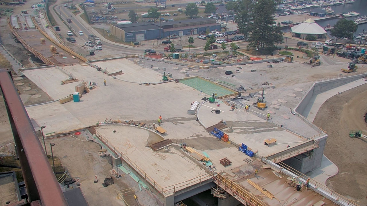 Bayfront Parkway Project progress 7-17-26